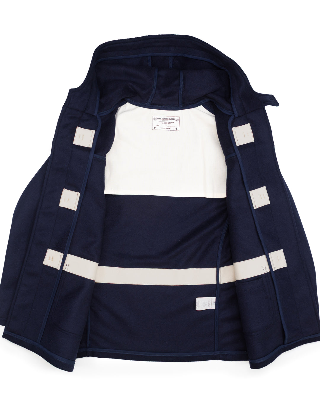 The Stirling Duffle Coat in Navy Wool