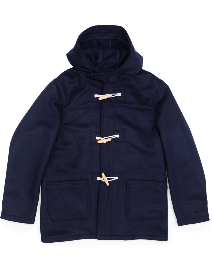 The Stirling Duffle Coat in Navy Wool