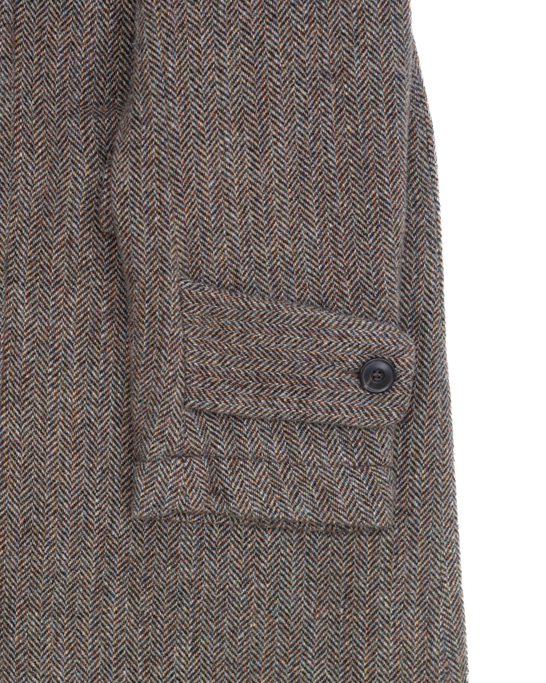 The Patrik Coat in Shetland Herringbone