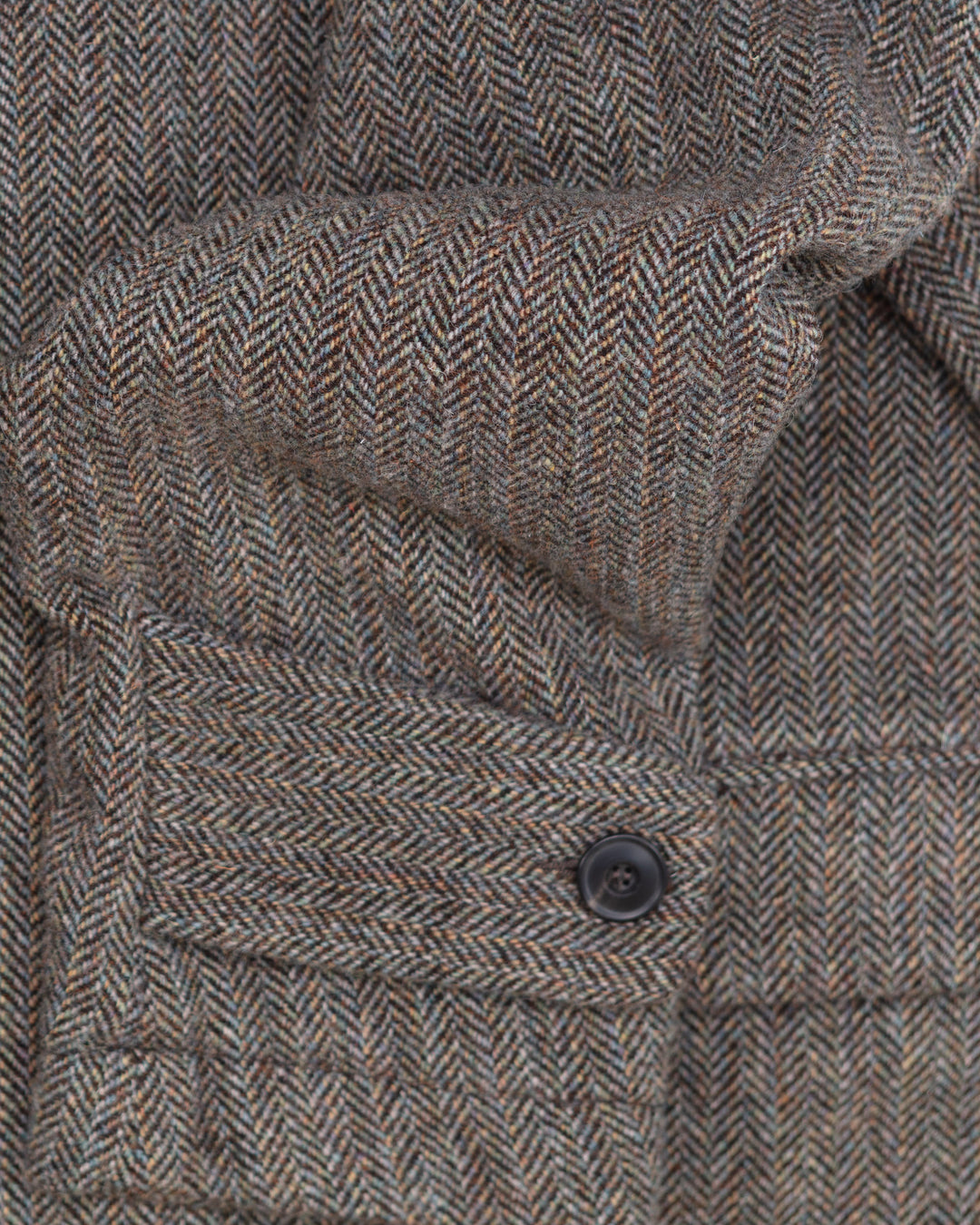 The Patrik Coat in Shetland Herringbone