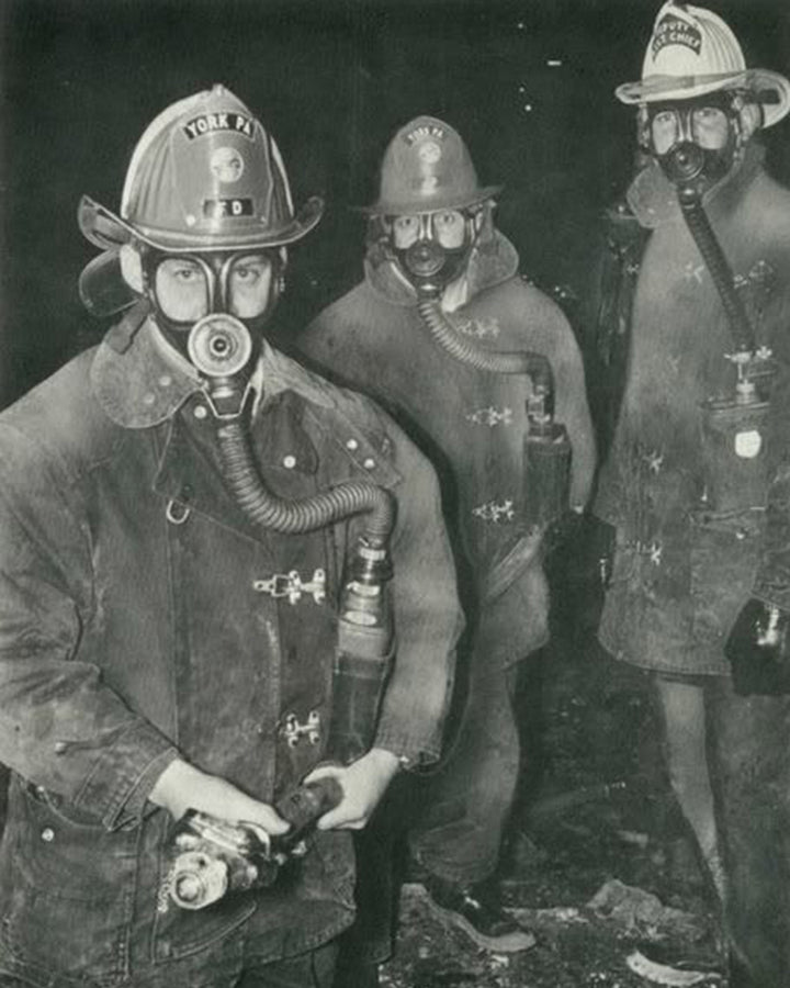 The Bedford Fireman Jacket in Navy Jungle Cloth