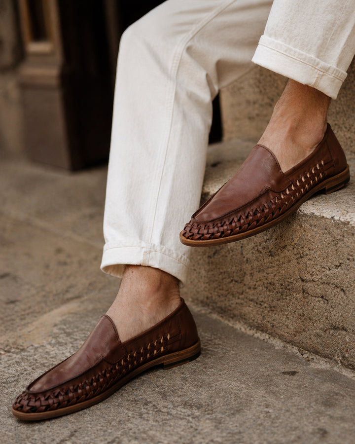 Samaflex Woven Venetian Loafer