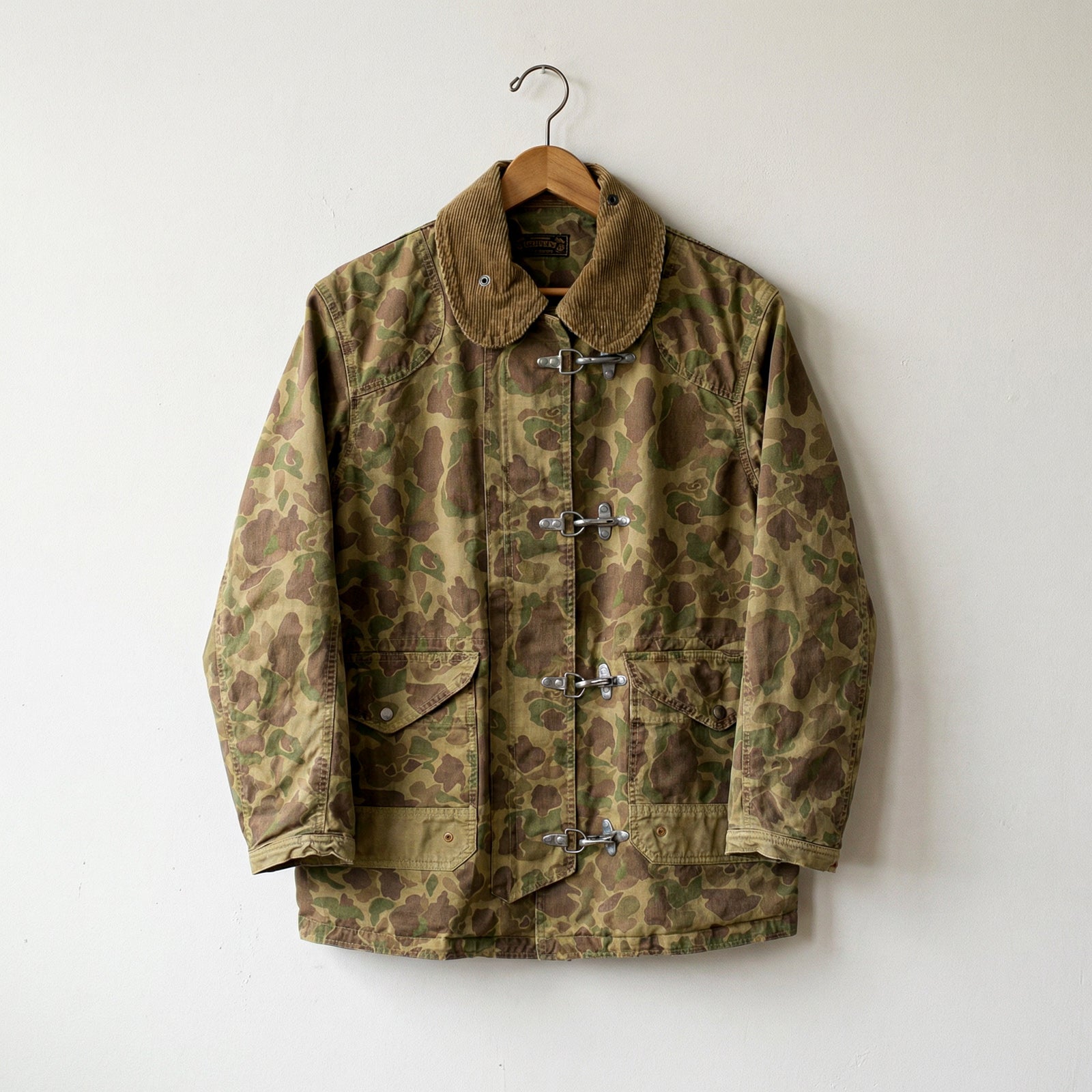 The Bedford Fireman Jacket in HBT Frogskin Camo – The Revive Club