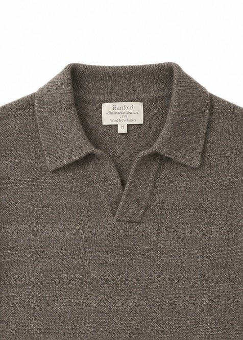 Cashmere Polo Sweater