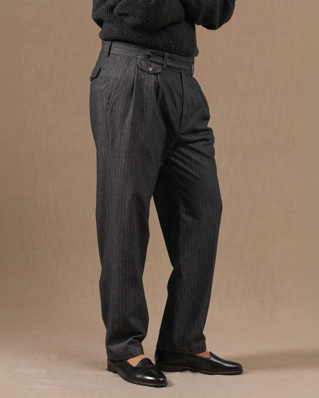 Enfield in Washed Blue Pinstripe