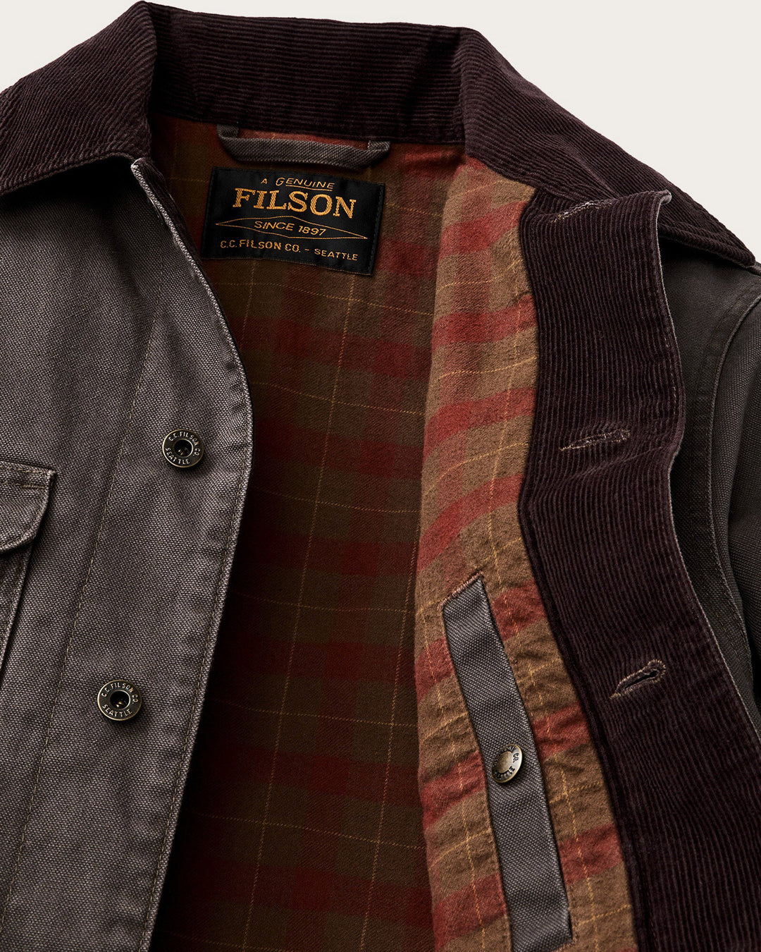 The Journeyman Jacket in Rustic Bark Canvass