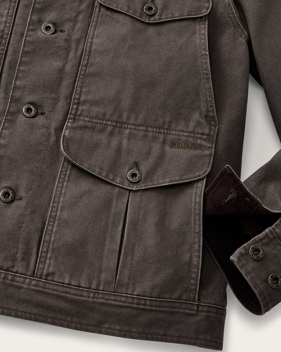 The Journeyman Jacket in Rustic Bark Canvass