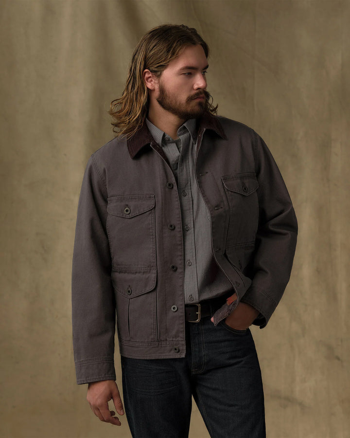 The Journeyman Jacket in Rustic Bark Canvass