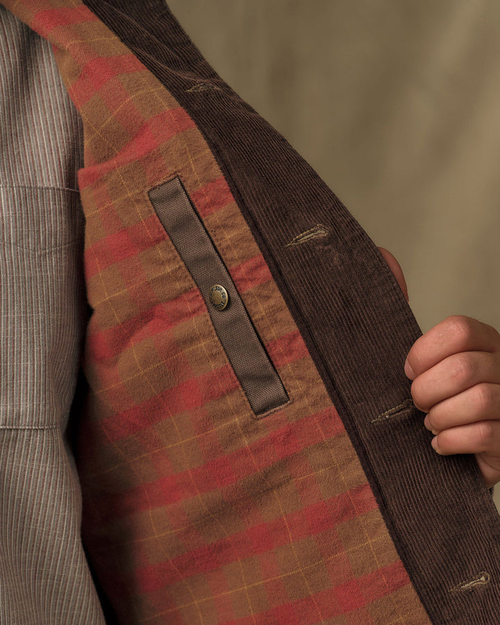 The Journeyman Jacket in Rustic Bark Canvass