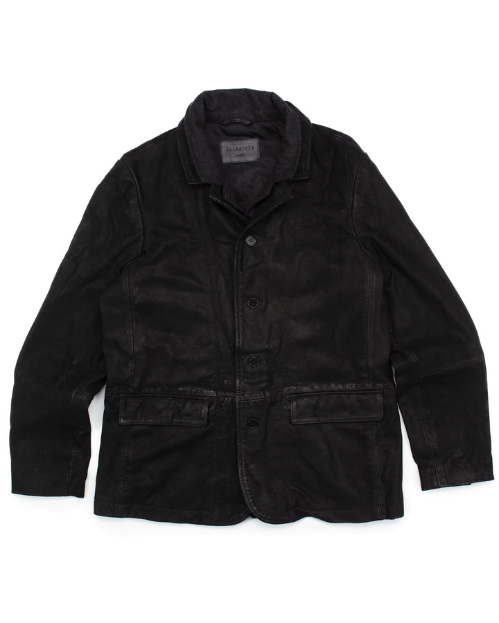 Survey Leather Blazer #1594