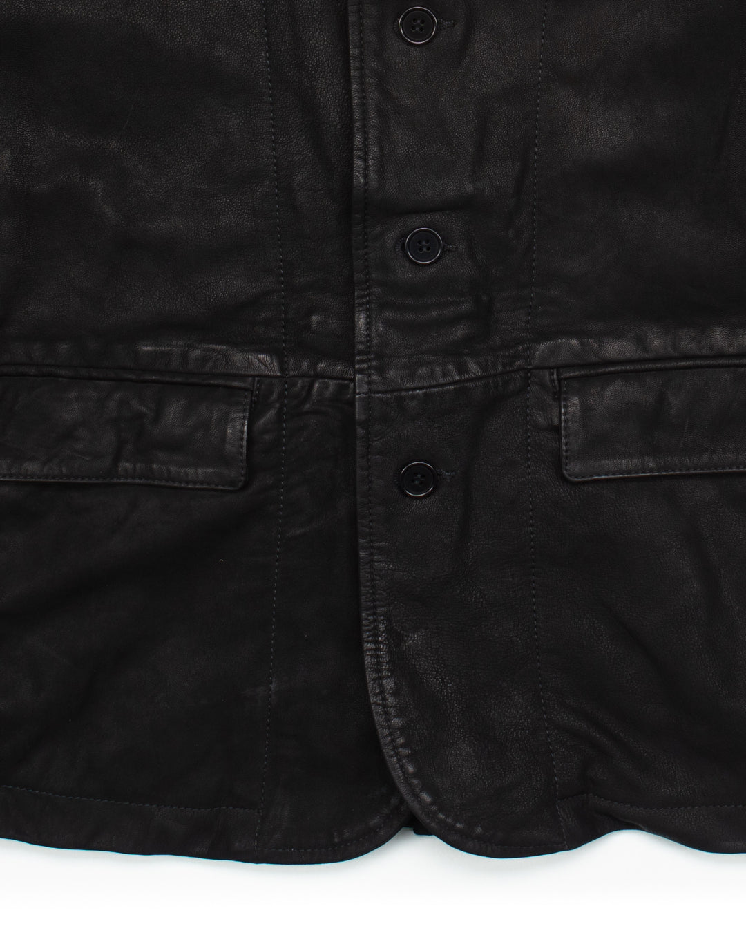 Survey Leather Blazer #1594