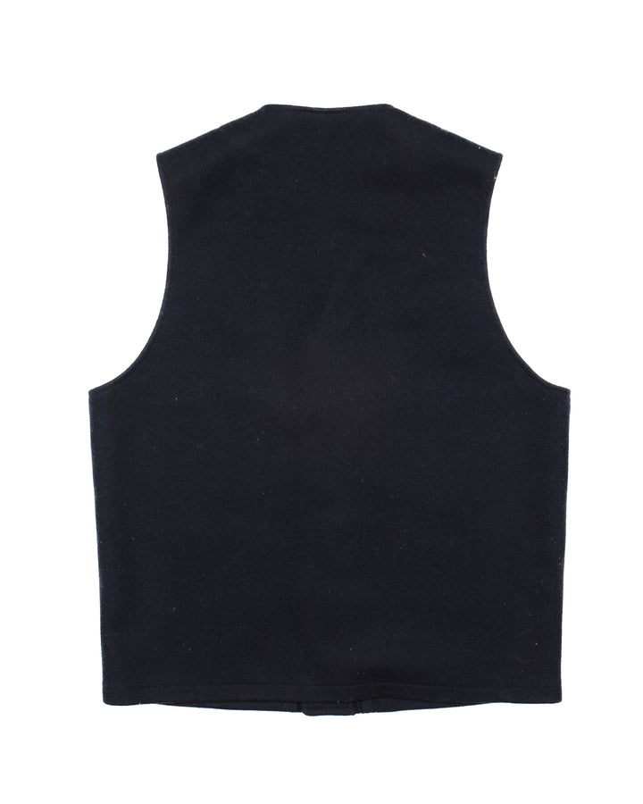 Mackinaw Wool Vest in Navy #1635