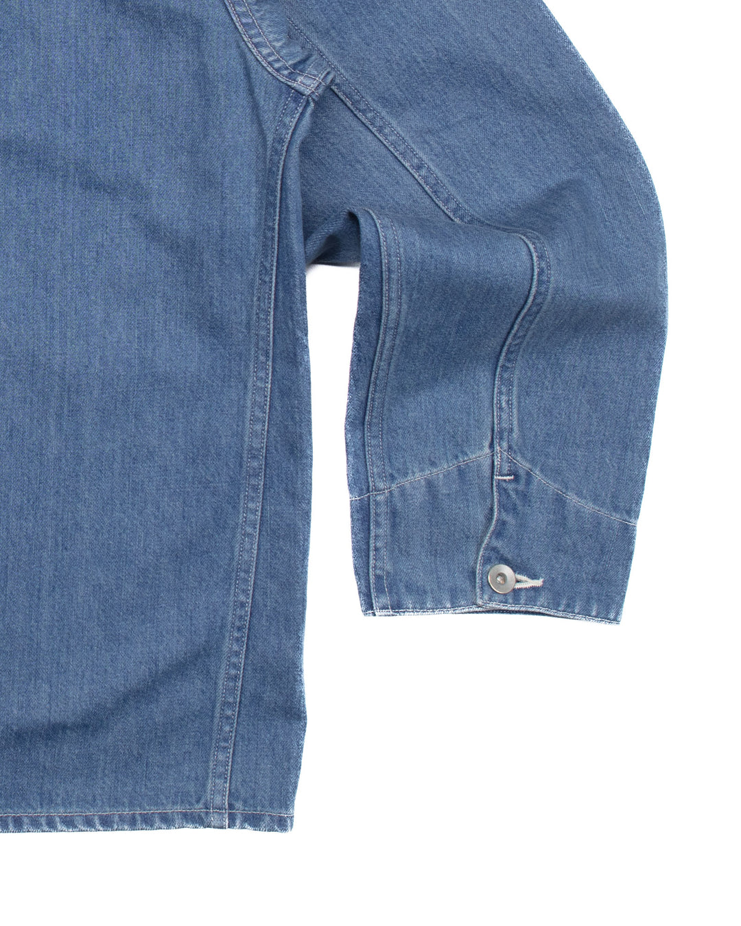 Coverall Denim Jacket in Indigo Bleach #1541