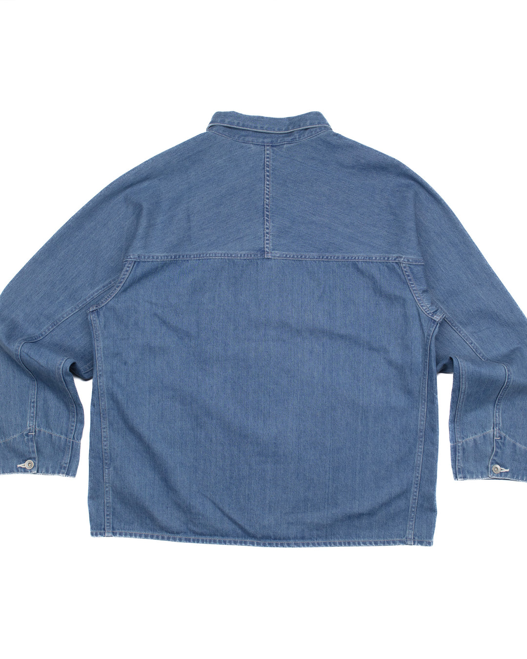 Coverall Denim Jacket in Indigo Bleach #1541