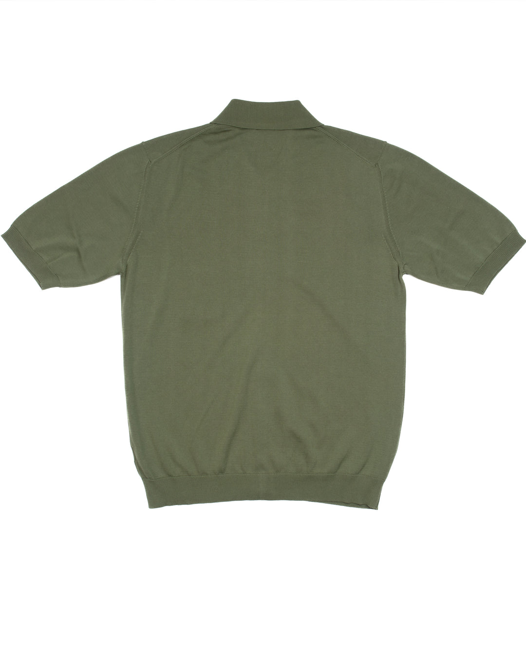 The Voice Polo Shirt in Green Mako Cotton