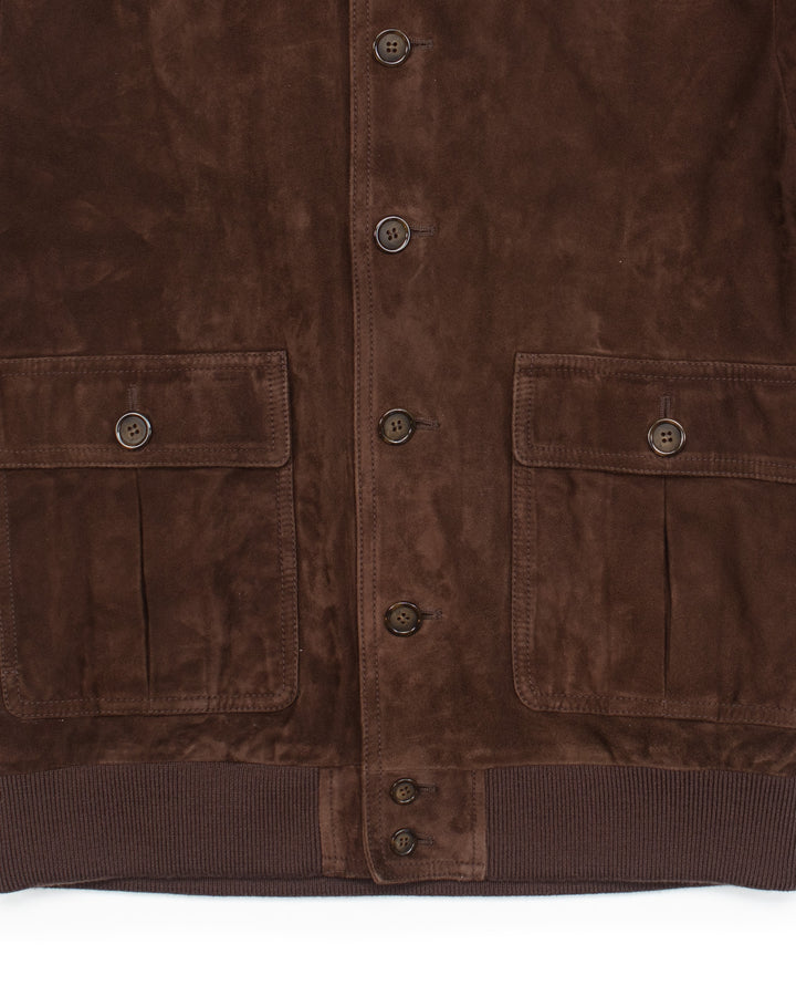 Brown Suede Jacket #1611
