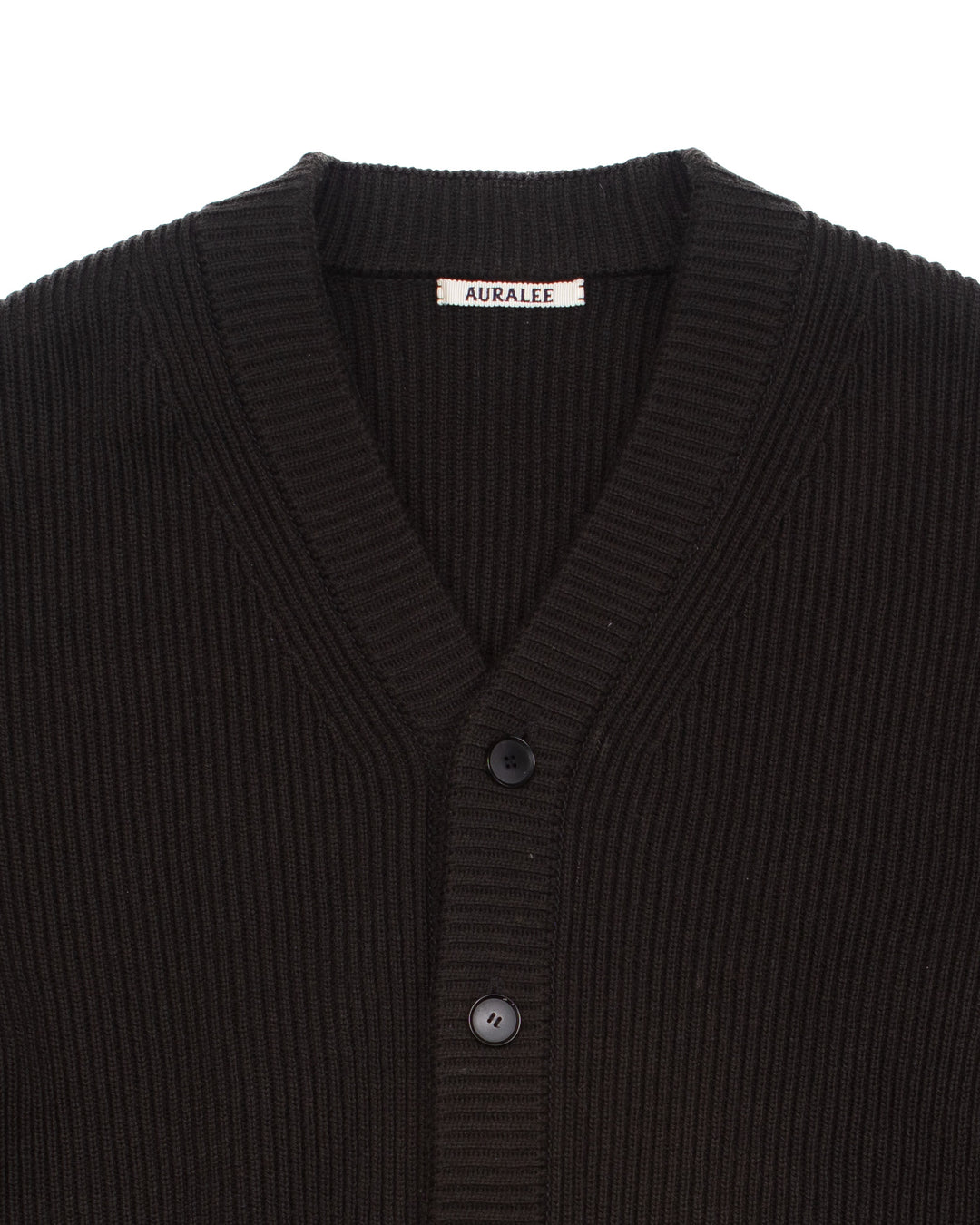 French Merino Rib Knit Cardigan #1570