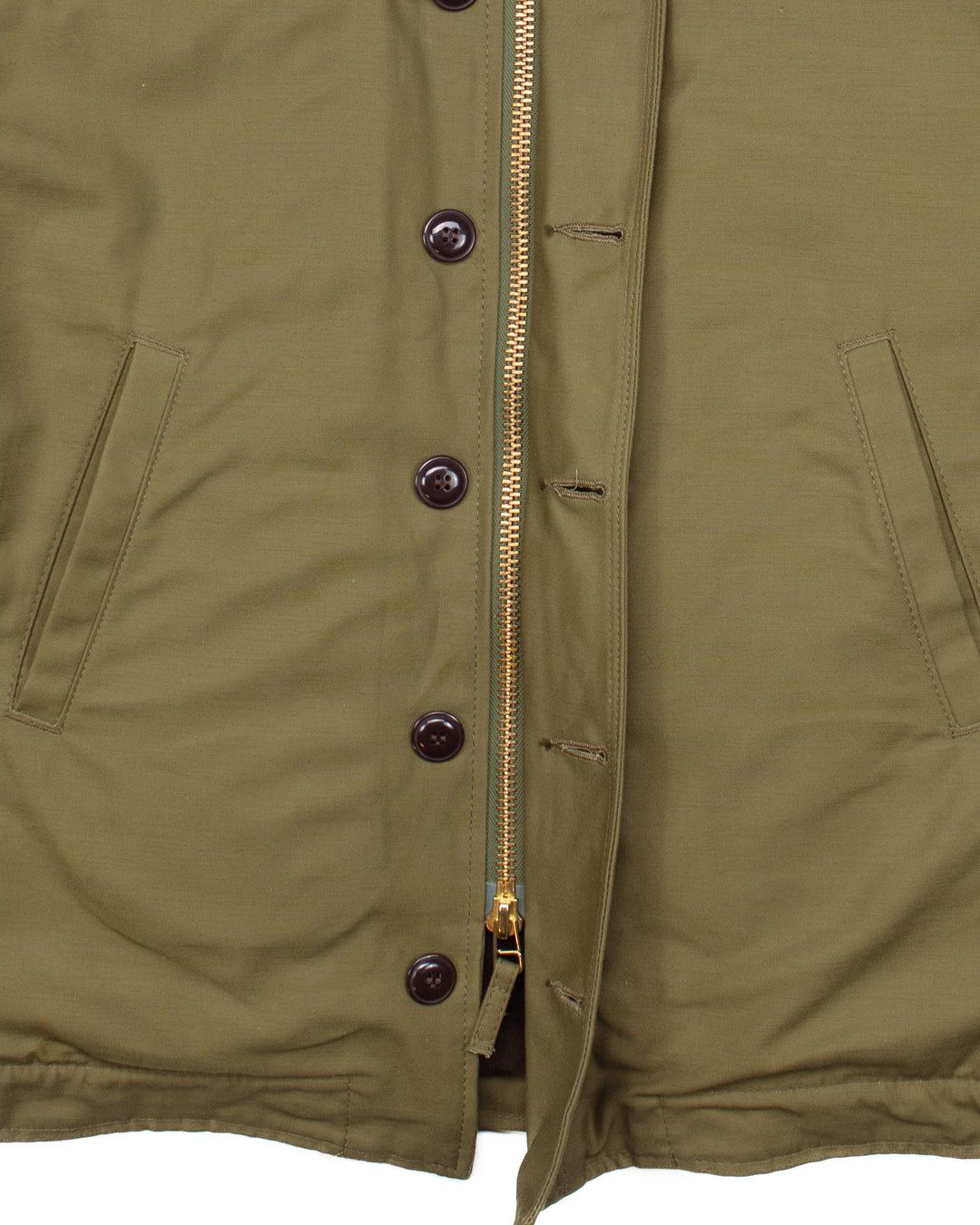 N1 Deck Jacket in Olive #1654