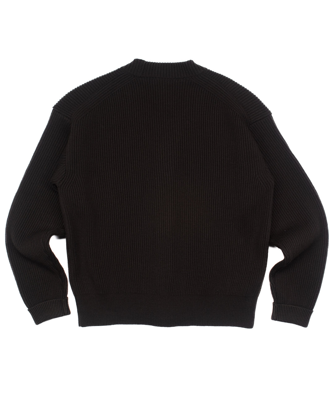 French Merino Rib Knit Cardigan #1570