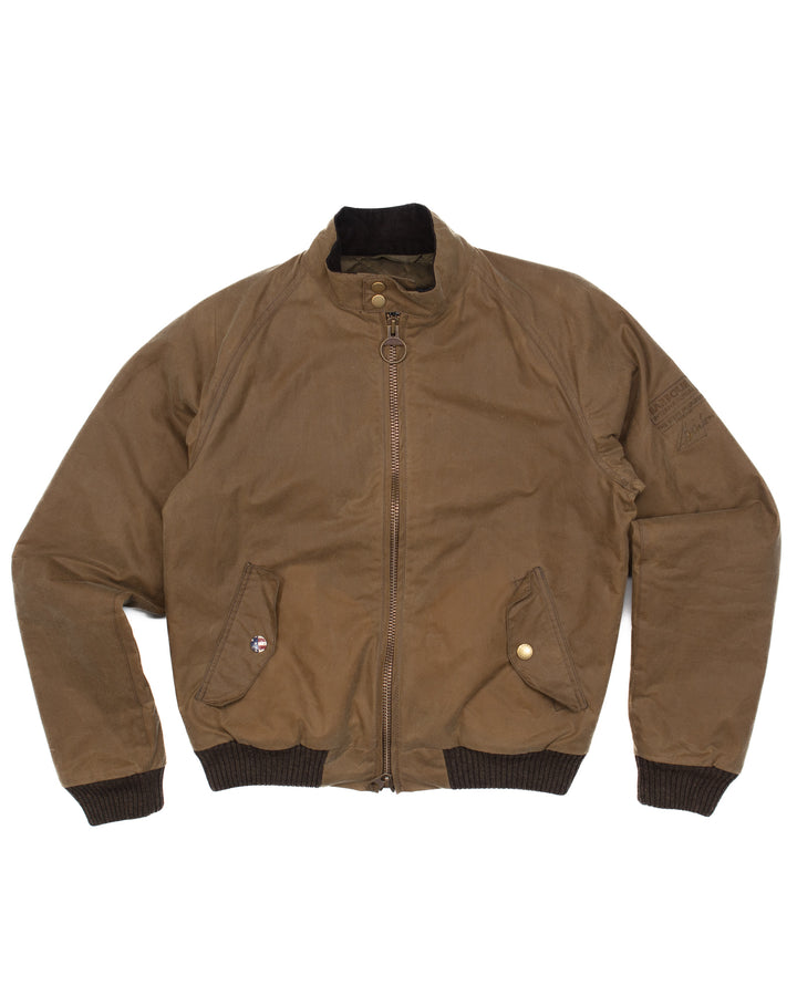 Waxed Bomber Jacket #1616