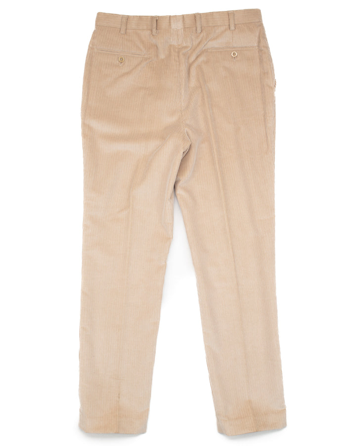 Corduroy Trousers in Ivory #1623