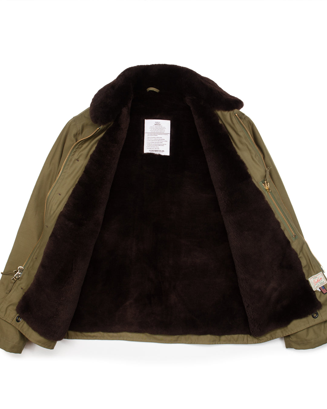 N1 Deck Jacket in Olive #1654