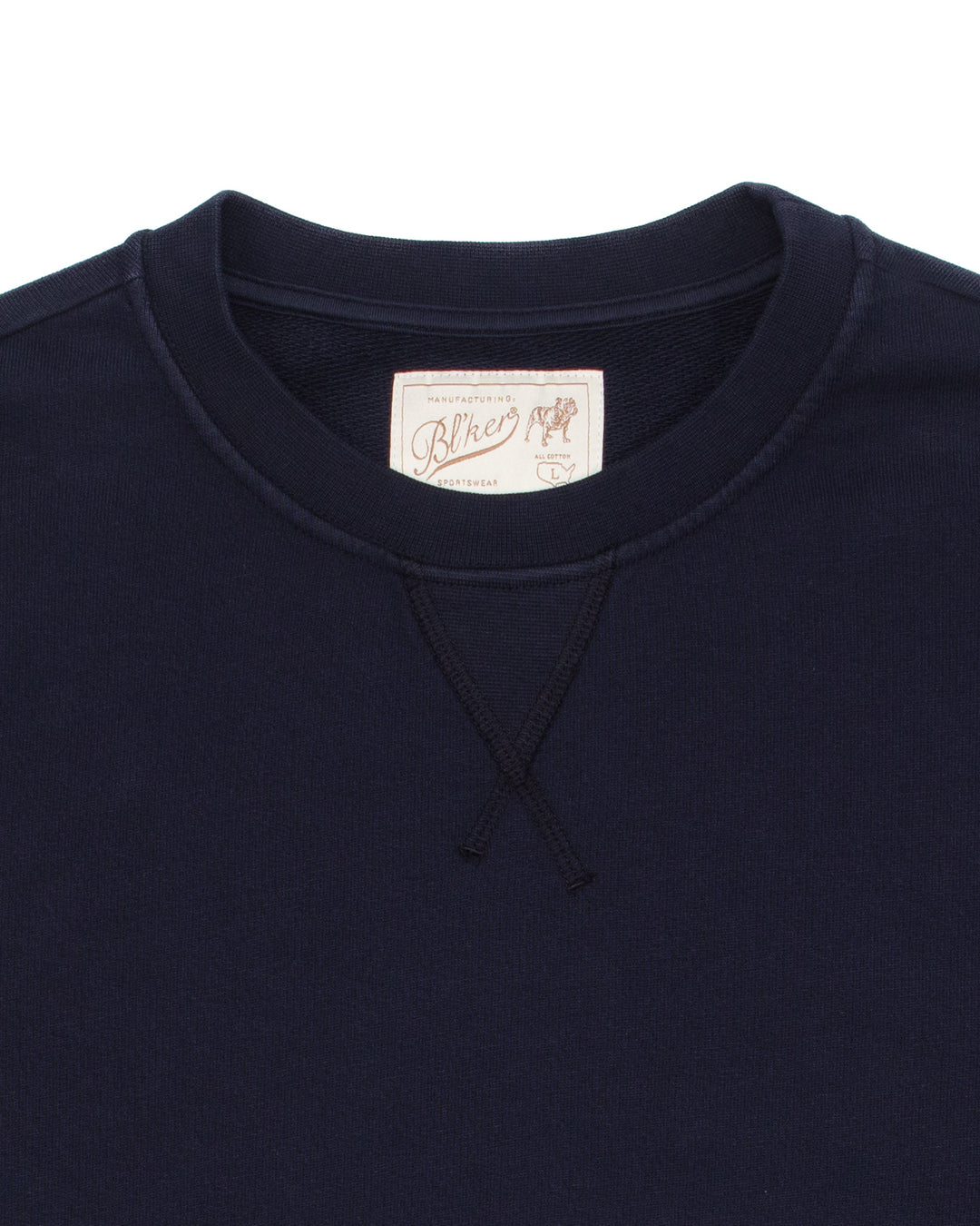 The Stanford Crewneck in Navy
