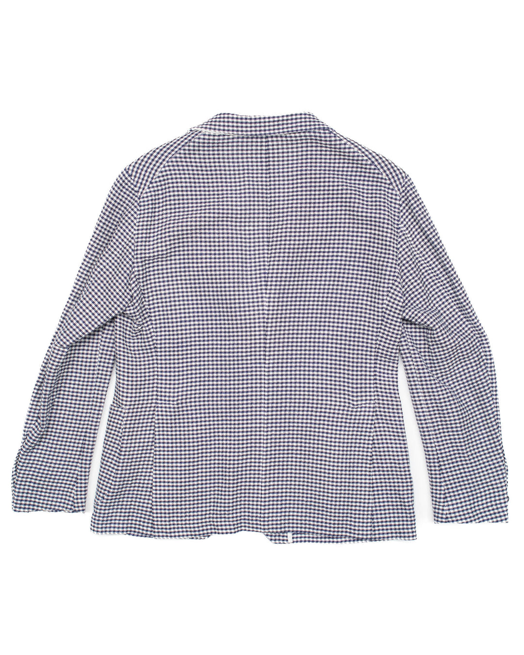 'Dakar' Checked Blazer in Blue #1602