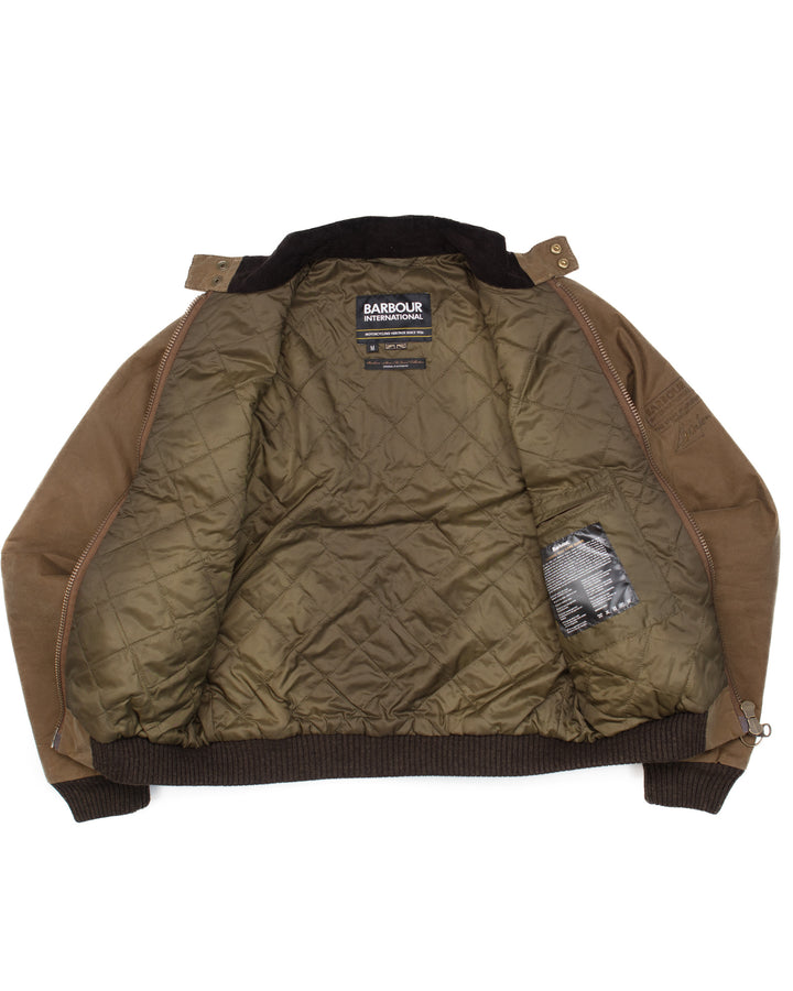 Waxed Bomber Jacket #1616
