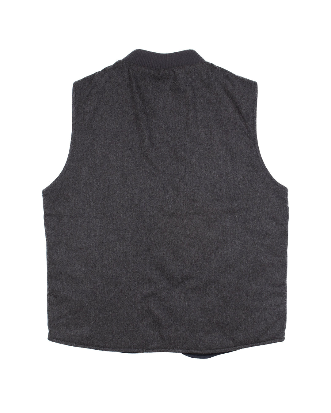 The Owl Reversible Vest in Charcoal #1638