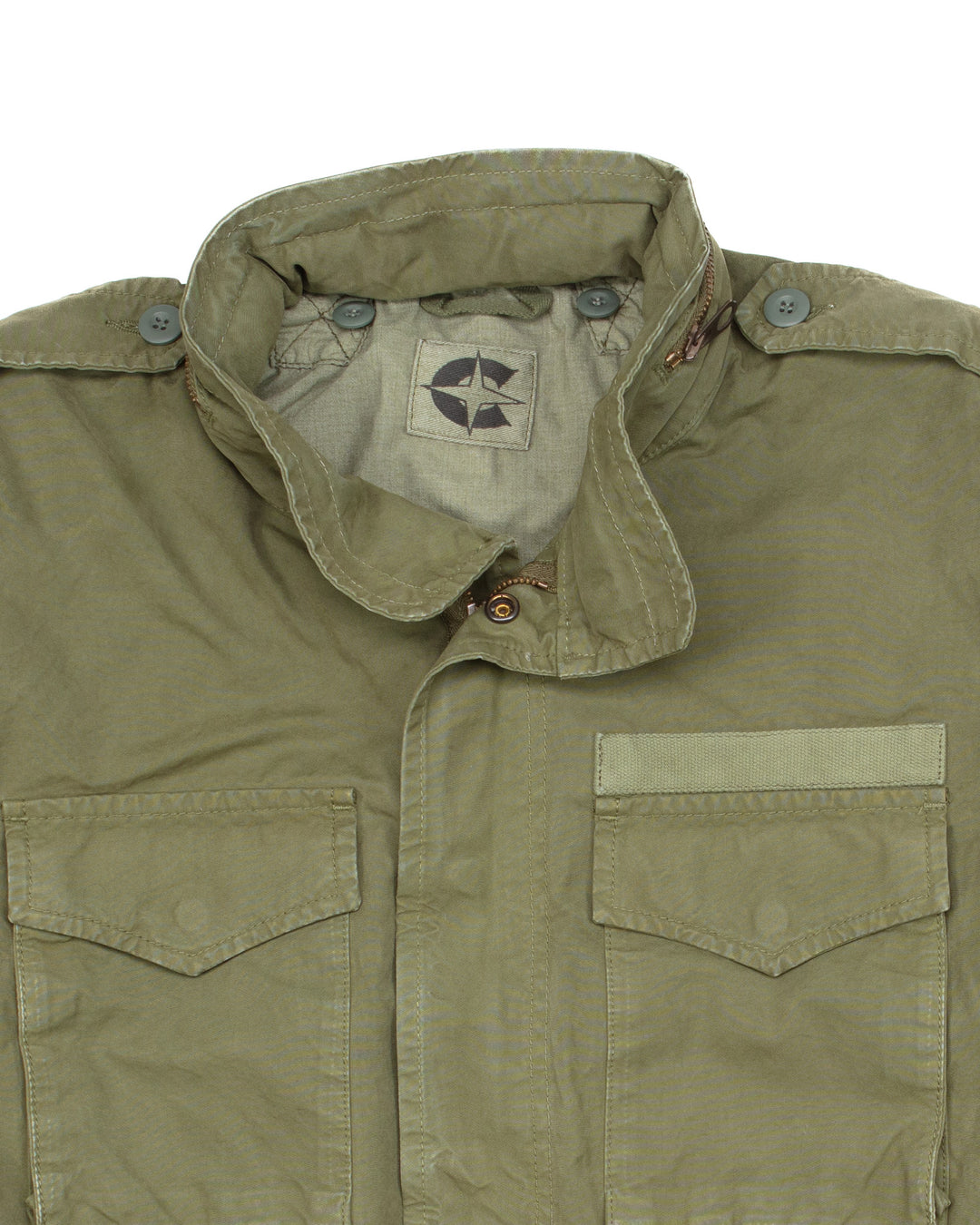 Ray M-65 Field Jacket in Military Green