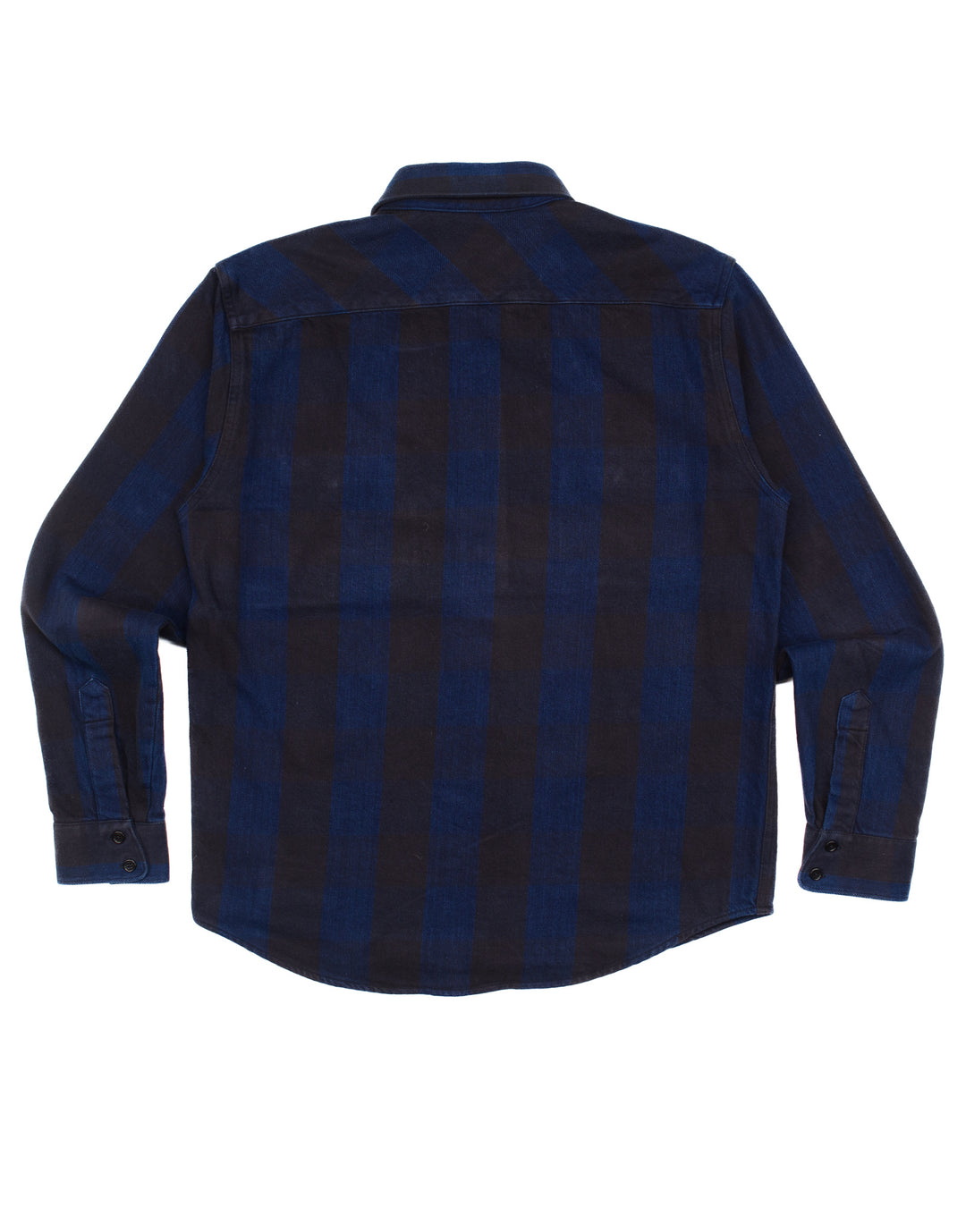 Norris Blue & Black Flannel Shirt #1589