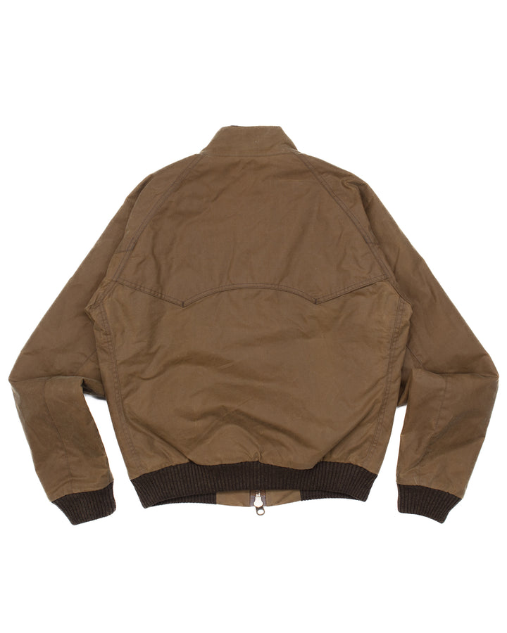 Waxed Bomber Jacket #1616