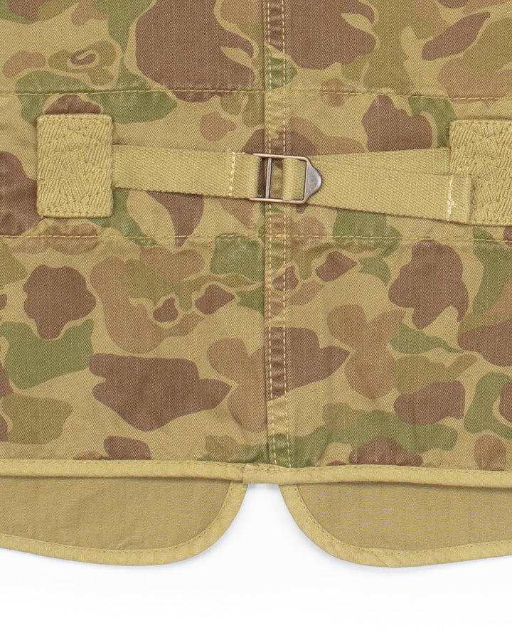 The Scott Deck Vest in HBT Frogskin Camo