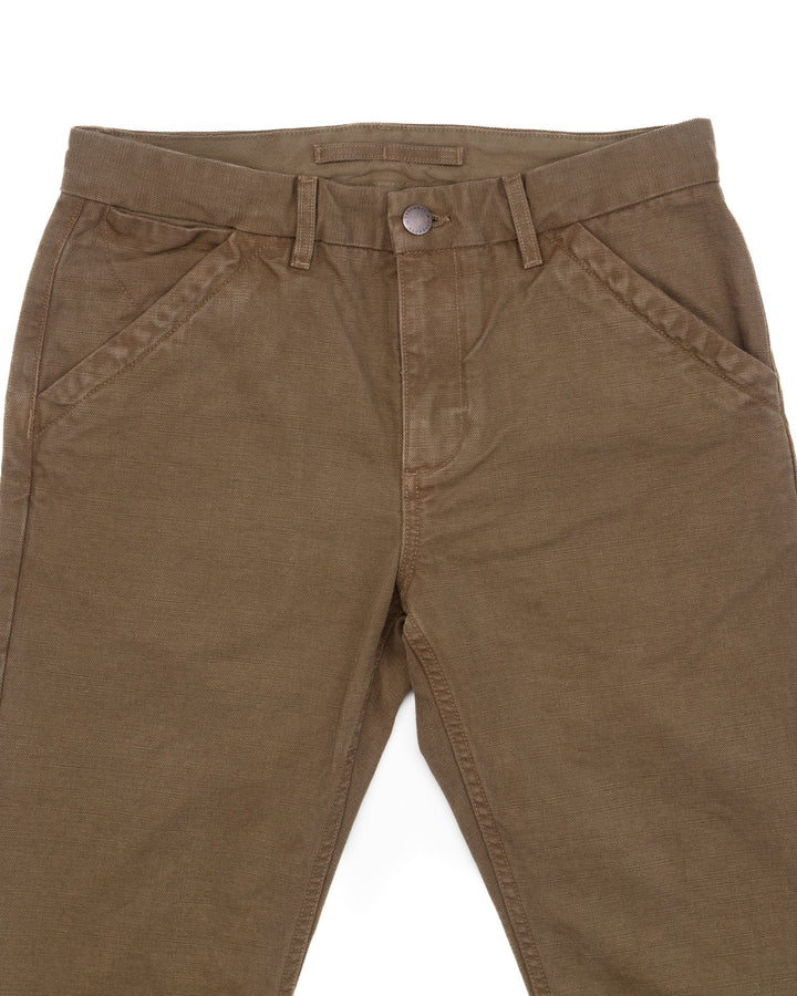 Workers Chino 14oz Slub Army Green