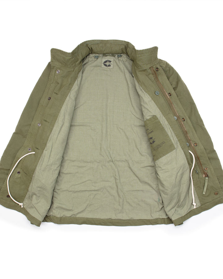 Ray M-65 Field Jacket in Military Green