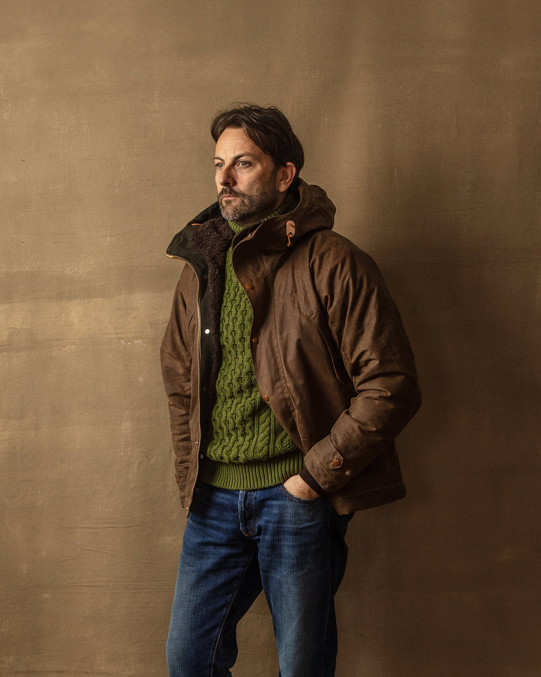 The Mountain Jacket 7003-WX in Dark Tan