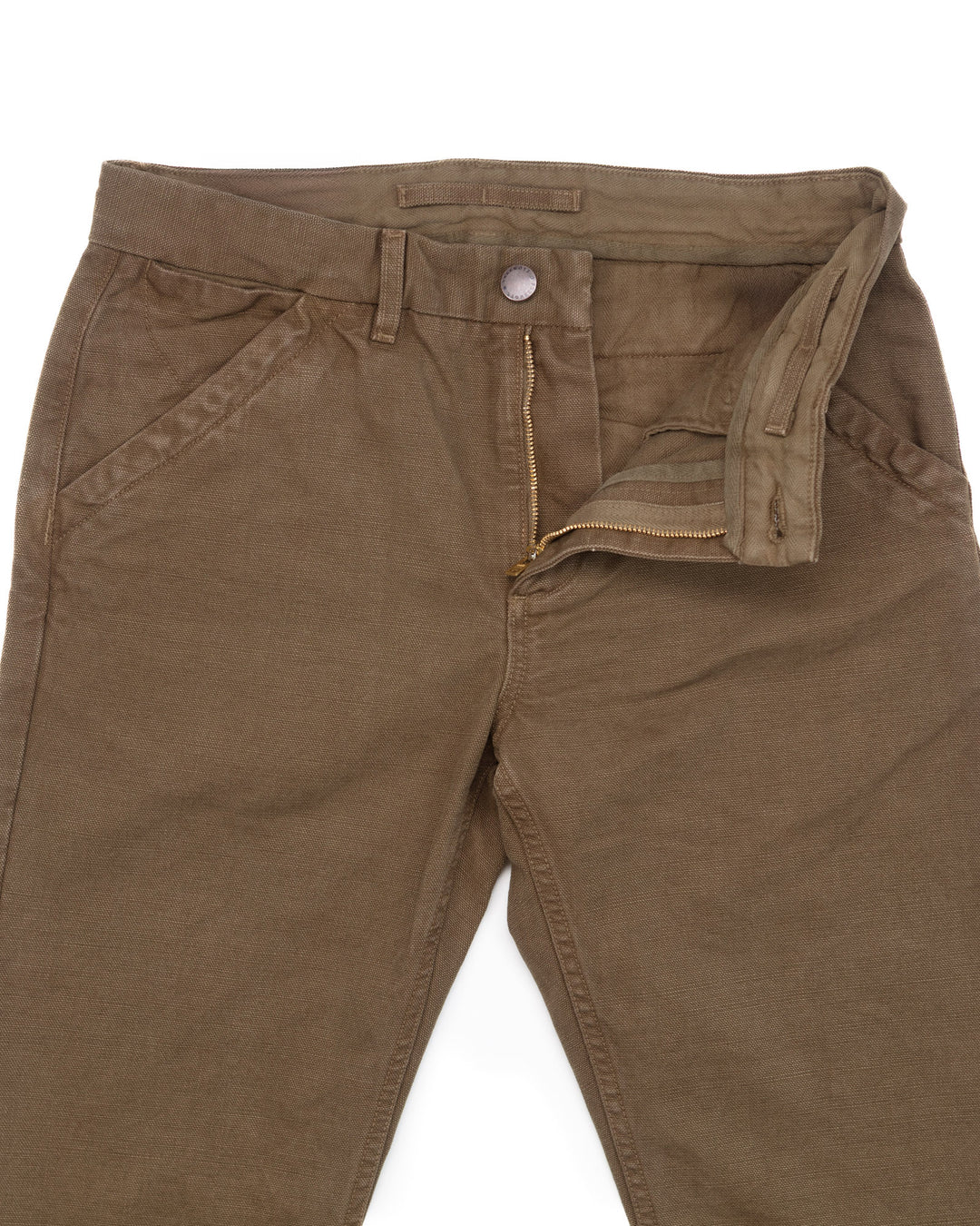 Workers Chino 14oz Slub Army Green