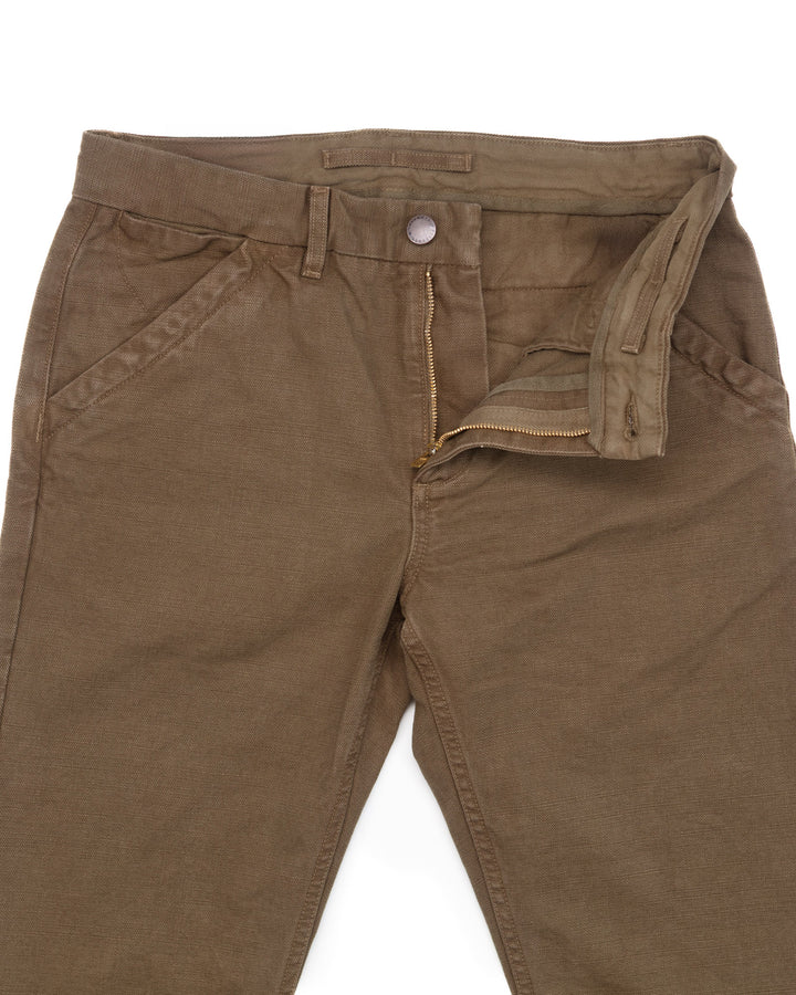 Workers Chino 14oz Slub Army Green