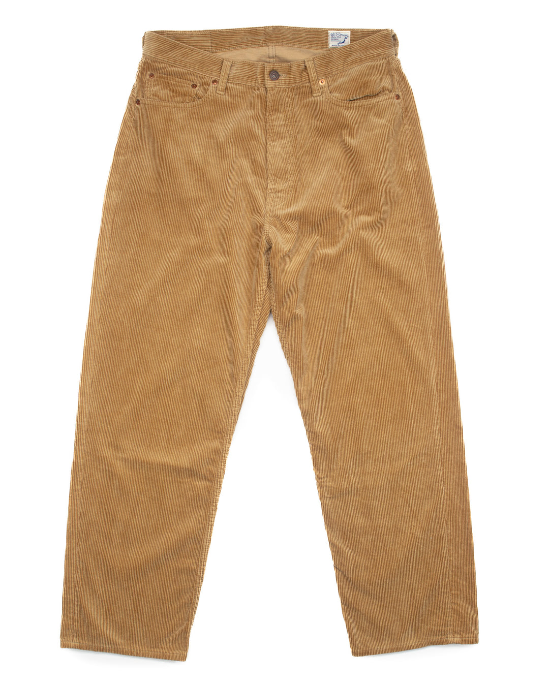 101 Dad Fit Corduroy Pants Tan #1566