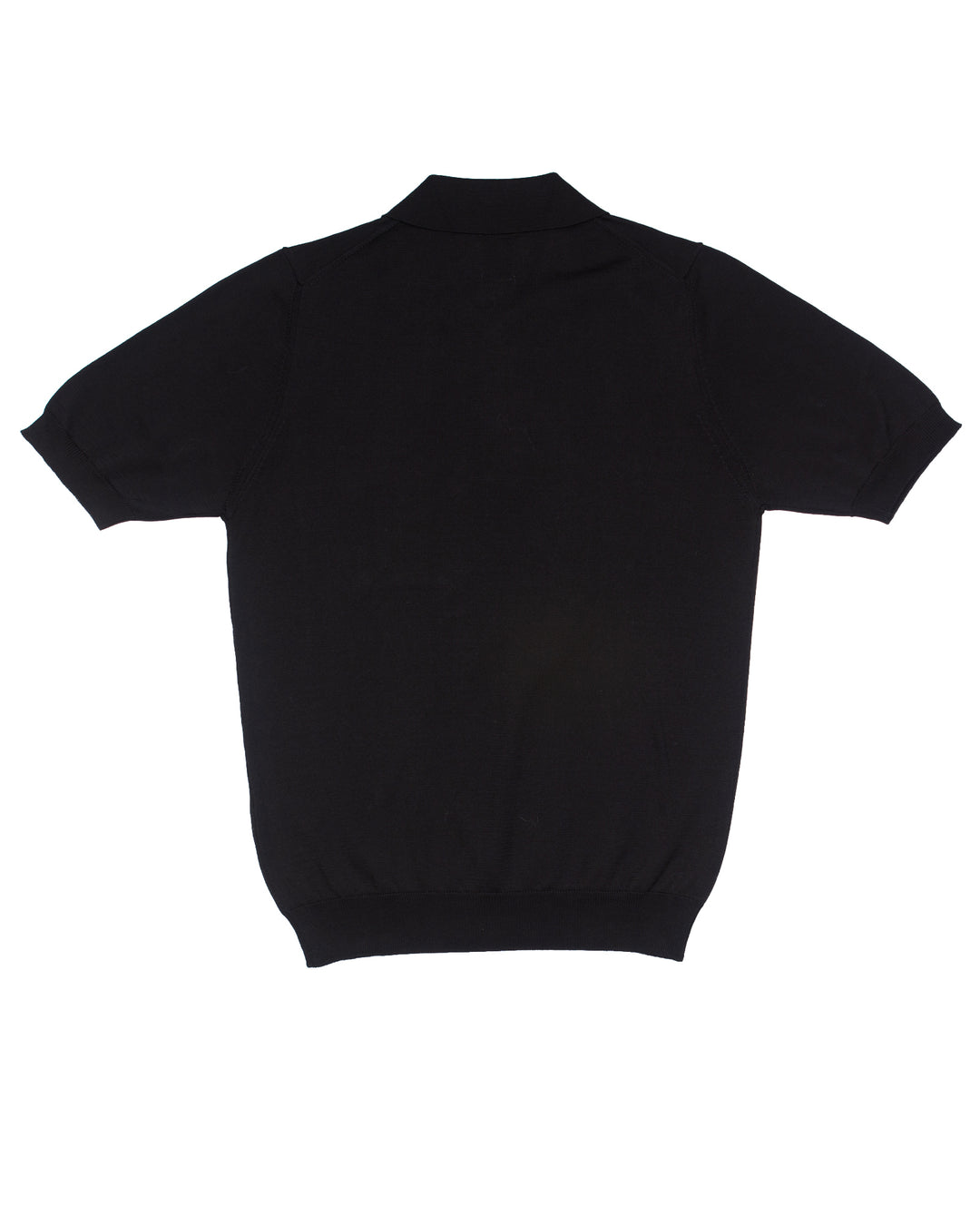 The JFK Buttoned Pocket Polo in Black