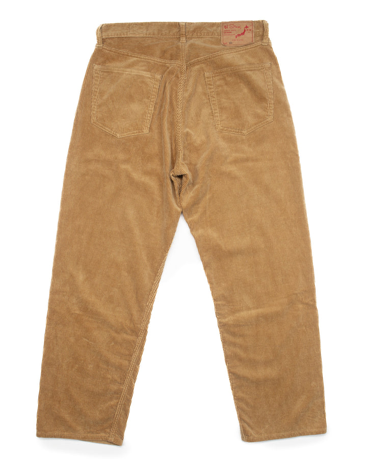 101 Dad Fit Corduroy Pants Tan #1566