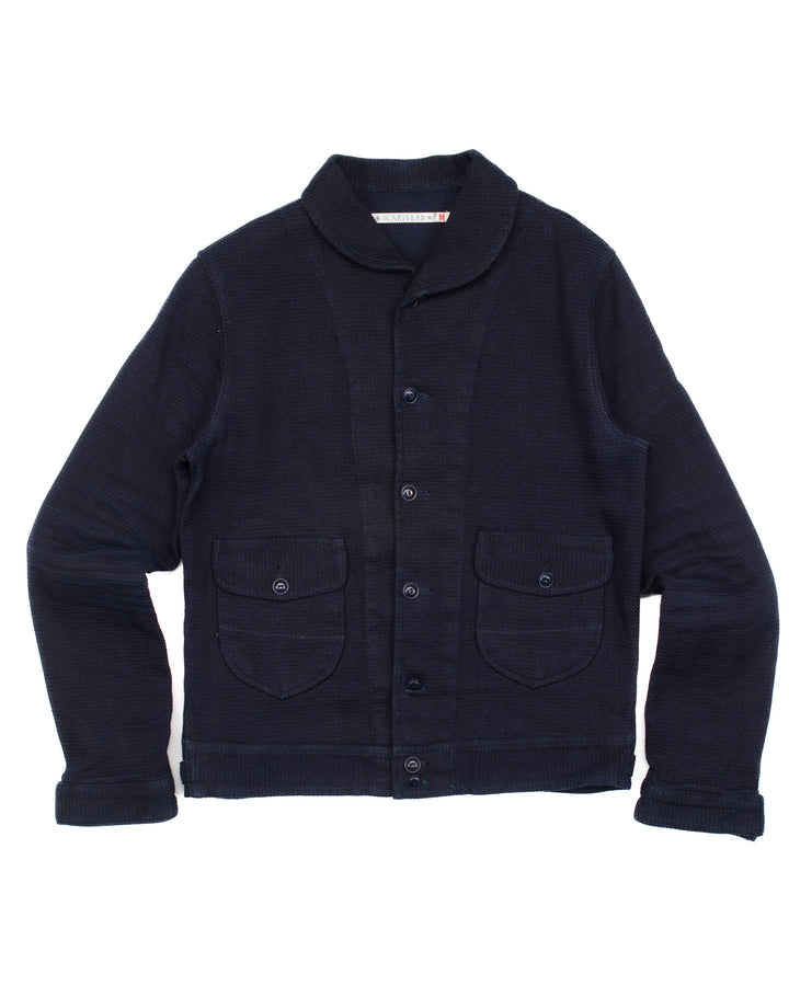 Dobby Jacket 707-SU928 in Indigo #1599