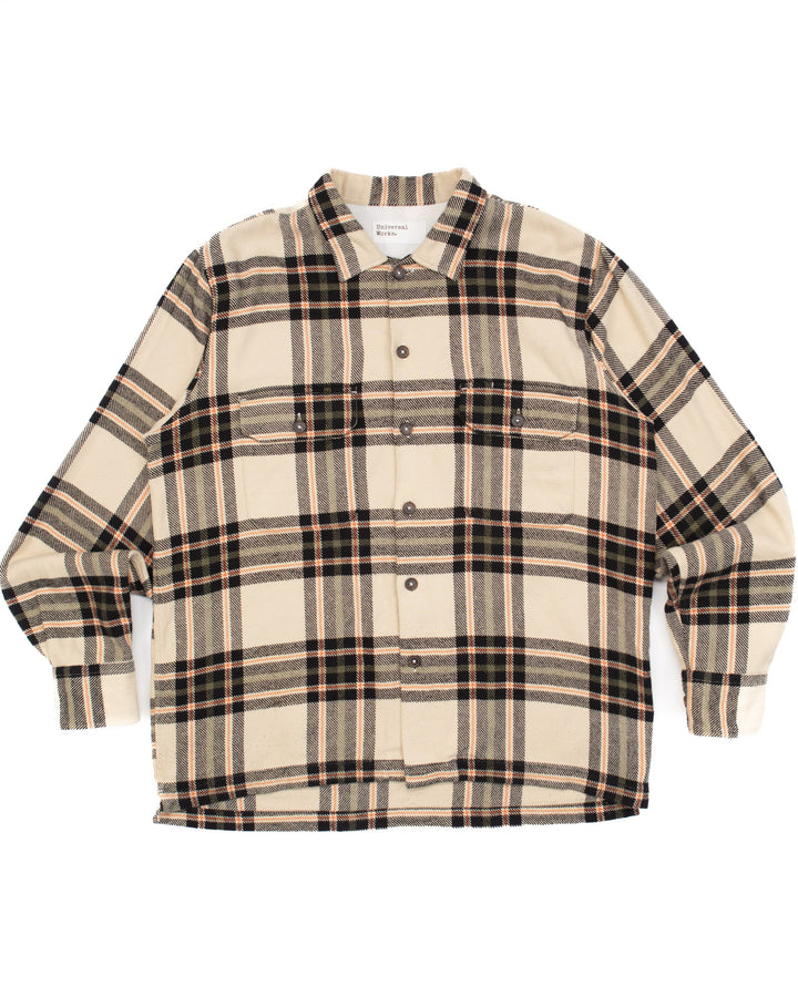 Plaid Wool Utility Shirt #1618