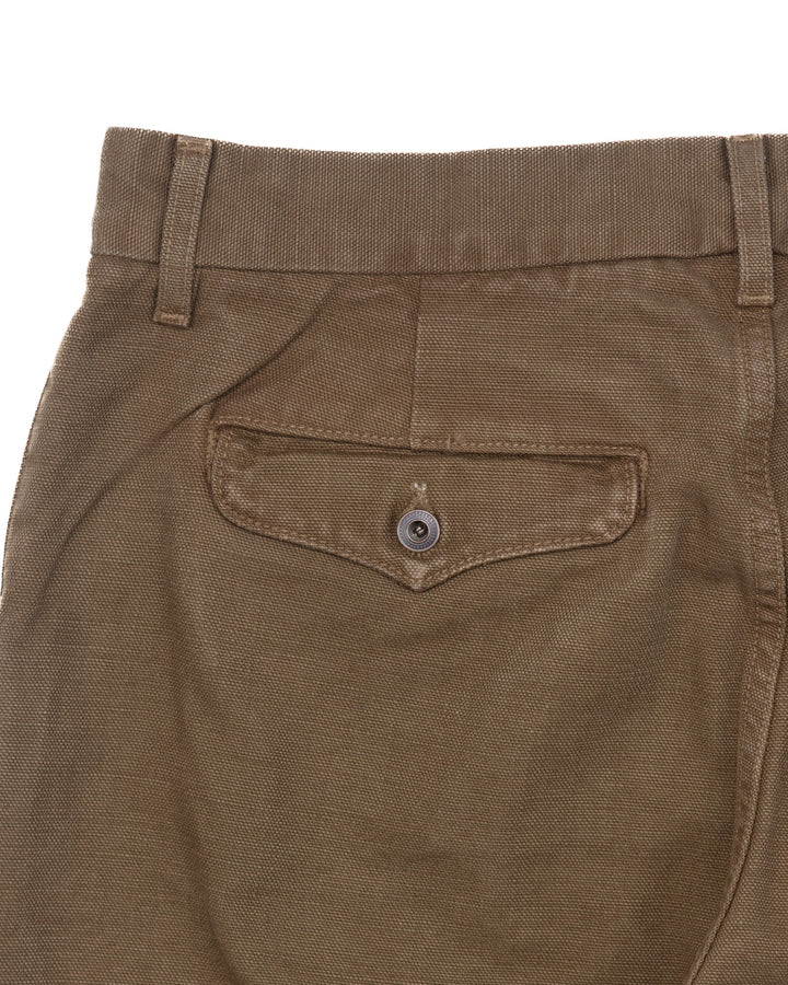 Workers Chino 14oz Slub Army Green