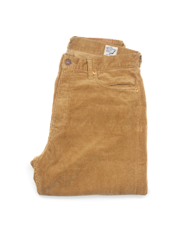 101 Dad Fit Corduroy Pants Tan #1566