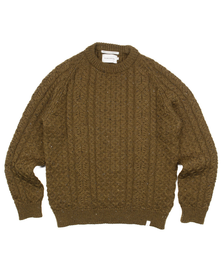 Hudson Aran in Olive #1650