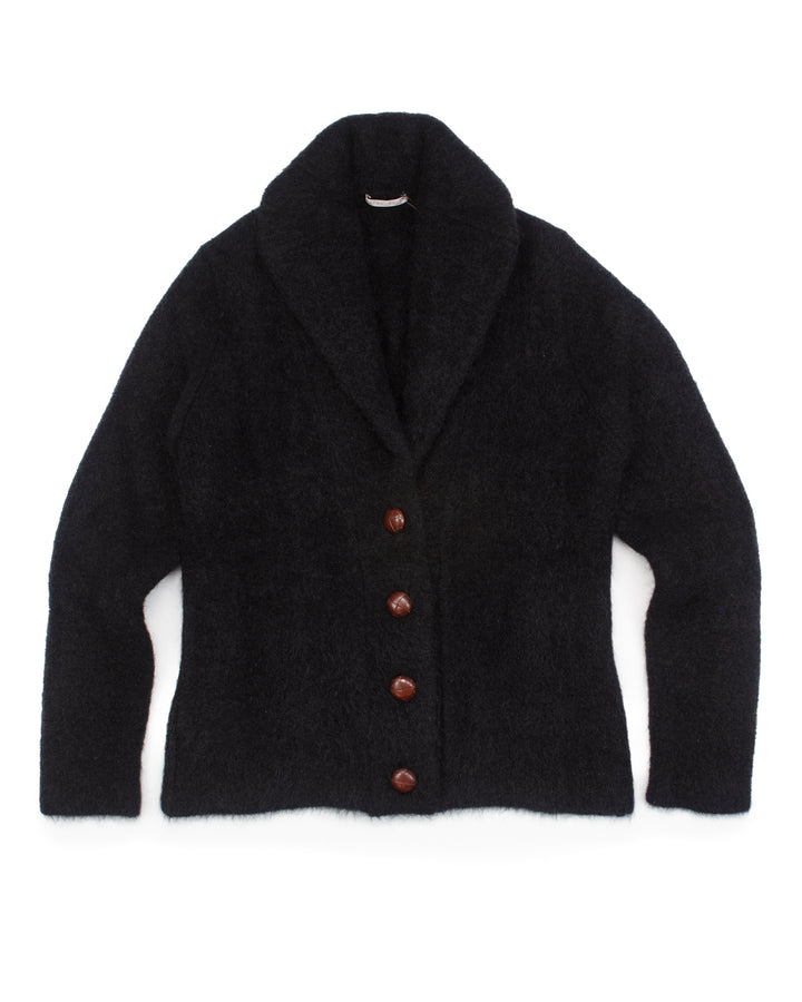 Mohair Jacket in Black