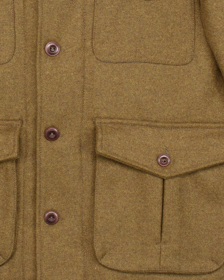 Field Jacket in Olive Wool #1600