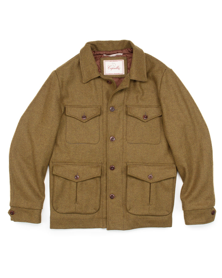 Field Jacket in Olive Wool #1600